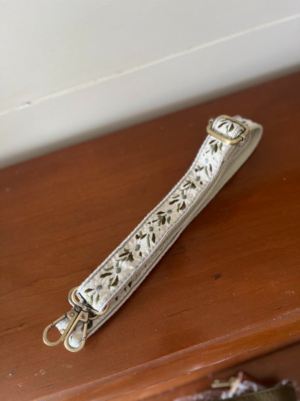 Floral Purse Strap